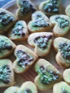 Pecan Crunch Heart Biscuit