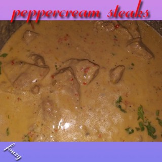 Peppercream Steaks