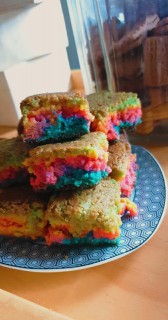 Rainbow Brownies