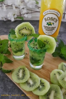 Kiwi And Passion Fruit Mojito